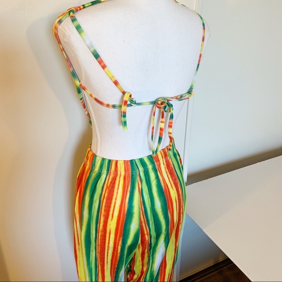 Festival style 70’s vintage attached top 1 piece! - Picture 6 of 12